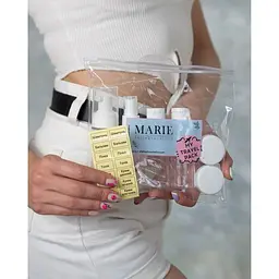 Дорожній набір ємностей Marie Fresh Cosmetics Travel Set 10-50 мл 6 шт. - мініатюра 3