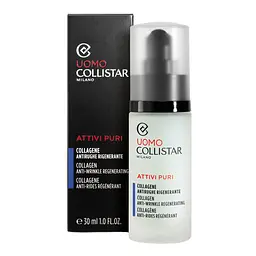Крем для обличчя Linea Uomo Attivi Puri Collagen Anti-Wrinkle Regenerating Проти зморшок з колагеном, 30 мл - мініатюра 2