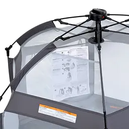 Дитяча платка манеж MR 1515 Platinum Grey 140х124х110 см - мініатюра 3