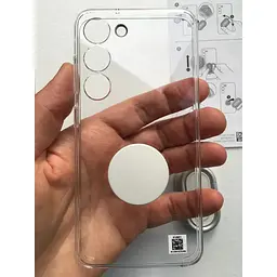 Оригінальний прозорий чохол Samsung для Galaxy S23 (6.1") Clear Gadget Case EF-XS711CTEGRU Crystal - мініатюра 10