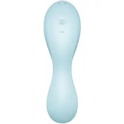 Вакуумний смарт-стимулятор із вібрацією Satisfyer Curvy Trinity 5+ Блакитний - мініатюра 7