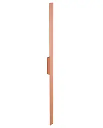 Світильник вуличний настінний Nowodvorski 11561 Demi LED L 1x24W 3000K 1500Lm IP54 цегляний