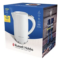 Russell Hobbs Електрочайник Eden, 1.7л, нержавіюча сталь, пластик, білий - мініатюра 8