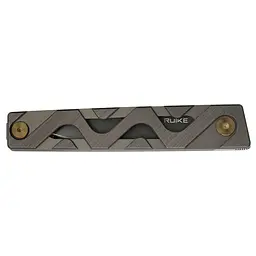 Ніж складаний туристичний Ruike P878-AK, (8.7 см) 14C28N / 6063Aluminum сірий - мініатюра 6