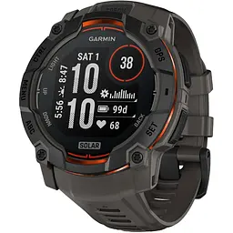 Смарт-годинник Garmin Instinct 3 50mm Solar Black Bezel with Charcoal Band (010-02935-00) - мініатюра 10