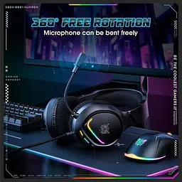 Ігрові навушники Onikuma X31 Black [148175] - мініатюра 9