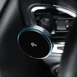 Автомобільний тримач з Бездротовим ЗП Proove Titanium Circle Qi2 15W - мініатюра 4
