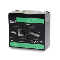 Літій-залізо-фосфатний акумулятор LiFePO4 Full Energy FEG1218 12,8 В 18 А·год для ДБЖ
