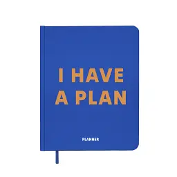 Планер «I HAVE A PLAN» синій