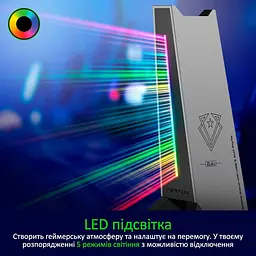 Підставка для навушників Vertux Zulu Black [143123] - мініатюра 4