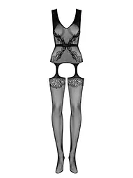 Бодістокінг Obsessive F217 S/M/L чорний - мініатюра 2