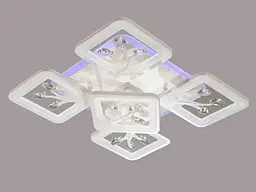 Світлодіодна люстра Diasha S8157/4+1BHR LED 3color dimmer