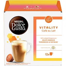 Кавовий напій в капсулах Nescafe Dolce Gusto Vitality - Café au Lait 120 г