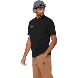 Футболка Mammut BaseRelaxed T-Shirt Glacier L black - мініатюра 4
