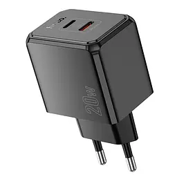 МЗП Hoco CS16A Wish PD20W (1USB-C/1L) Black - мініатюра 3