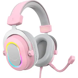 Навушники Fifine RGB рожеві (H6P) - мініатюра 2