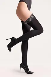 Панчохи Gabriella Calze Classic Microfibre S/M (чорний) - мініатюра 4
