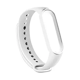 Ремінець для фітнес-браслета Lemfo для Xiaomi Mi Band 5 і 6 білий - мініатюра 3