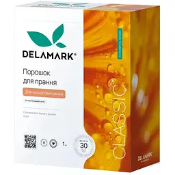 Пральний порошок DeLaMark Color 1 кг (4820152330499)