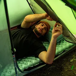 Намет Naturehike NH17T030-L надлегкий із гострою верхівкою темний зелений - мініатюра 5