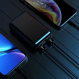 Портативна батарея Hoco J35 10000 mAh Black - мініатюра 4