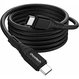 Кабель Choetech XCC-1008,USB 2.0, Power Delivery (PD), до 100 Ватт C-тато/C-тато, 1.8 м. (XCC-1008)