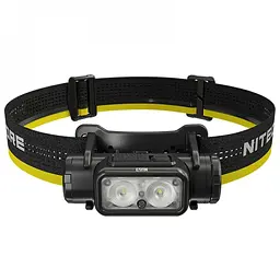 Ліхтар налобний Nitecore NU53 Білий + Червоний LED 1800 люмен 11 режимів 1x21700 USB-C датчик (1088-6-1542) - мініатюра 3