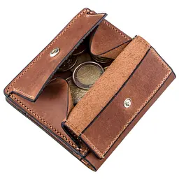 Шкіряне портмоне GRANDE PELLE 10х9,5х1,5 см acs0015763 - мініатюра 5