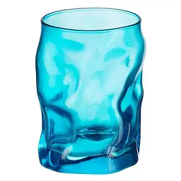 Склянка для води Bormioli Rocco Sorgente Azzurro 300 мл блакитна (340420M02321588)