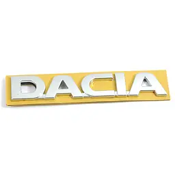 Емблема напис Dacia скотч 3M/1 лялька 151 x 26 мм (8200907776)
