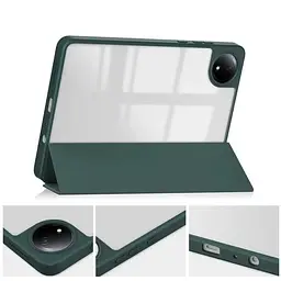 Чохол-книжка BeCover Soft Edge TPU з кріпленням для стілусу для Xiaomi Redmi Pad SE 8.7" Dark Green (712566) - мініатюра 3
