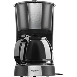 Кавоварка Ardesto крапельна FCM-D2100, 1.2 л мелена чорно-срібляста - мініатюра 2
