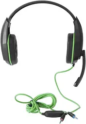 Гарнітура Gemix W-330 black-green - мініатюра 4
