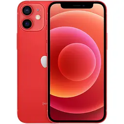 Смартфон Apple iPhone 12 mini 64GB (PRODUCT)RED Model A2399 (Grade C) Seller Refurbished