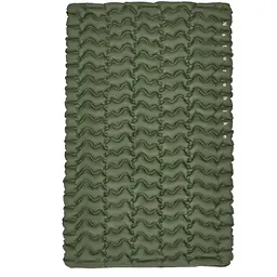 Матрац туристичний надувний двомісний Naturehike CNK2550WS019, 200х125х6.5 см, зелений, для кемпінгу із мішком для надування