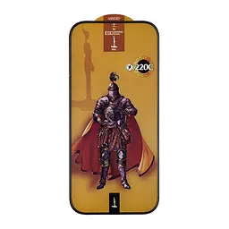 Захисне скло Ninja Orange Apple iPhone 16 Pro/17 Black