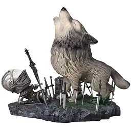 Фігурка Дарк Соулс Сіф Великий Вовк і Лицар Dark Souls Wolf Sif and Knight 21 см CH DS WSK