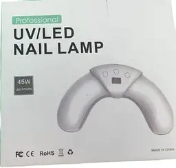 Професійна сушарка для нігтів із таймером IAS 45W UV/LED Nail Lamp 30s/60s, портативна USB Nail Art Curing - мініатюра 2