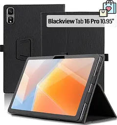 Чохол до планшета BeCover Slimbook Blackview Tab 16 Pro 10.95" Black (713718)