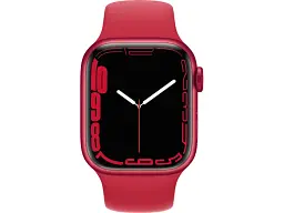 Смарт-годинник Apple Watch Series 7 GPS 41mm PRODUCT RED Aluminum Case With PRODUCT RED Sport Band (MKN23) - мініатюра 2