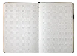 Блокнот діловий Buromax Libreta А5 96 арк. в крапку обкладинка штучна шкіра малиновий (BM.295317-29) - мініатюра 4