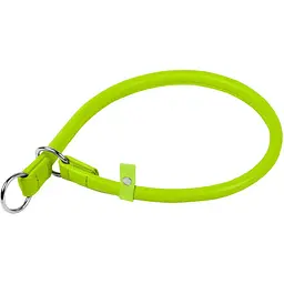 Нашийник-зашморг Waudog Glamour з QR паспортом, ривковий (4823089301914)