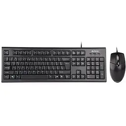 Комплект (клавіатура + миша) A4Tech KRS-8520D Black USB