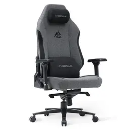 Геймерське крісло Mealux Cyberlux Ares Grey (GM-405 G) - мініатюра 2