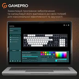 Клавіатура GamePro Genesis Metallic 100% Red switches (MK144B) - мініатюра 11