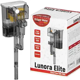 Каскадний фільтр Kruger Meier Lunora Elite 500 зі скіммером для акваріумів 15–35 літрів - мініатюра 7