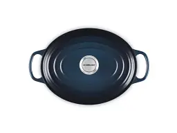 Каструля Le Creuset Signature Cast Iron Oval Casserole 29 cm Nuit (21178291294475) - мініатюра 3