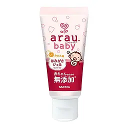 Зубна паста-гель для малюків зі смаком мандарину Arau Baby 35 г