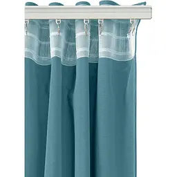 Штори на кухню та в кімнату Cosas Azure 180х250 см 2 шт бірюзовий (Curtains_Sky_180x250) - мініатюра 7