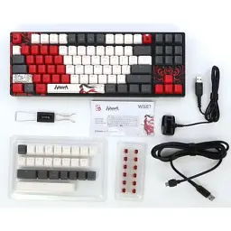 Клавіатура A4Tech Bloody WS87 Naraka Wireless/Bluetooth Black/Red (4711421001113) - мініатюра 8